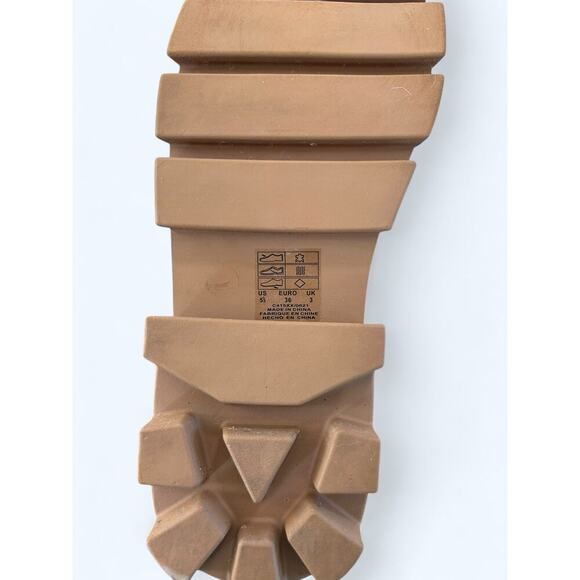 Kelsi Dagger Brooklyn Shoes Red Lace Up Lug Sole Ankle Combat Boots sz 5.5 M EUC - Picture 9 of 12